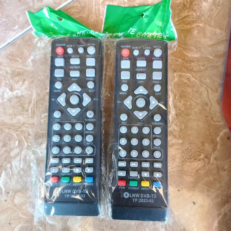 Remote STB advance asli plus baterai ABC AAA A3 remot set top box advan universal multi setobok settopbox setobox DVB-T2 TV digital 3