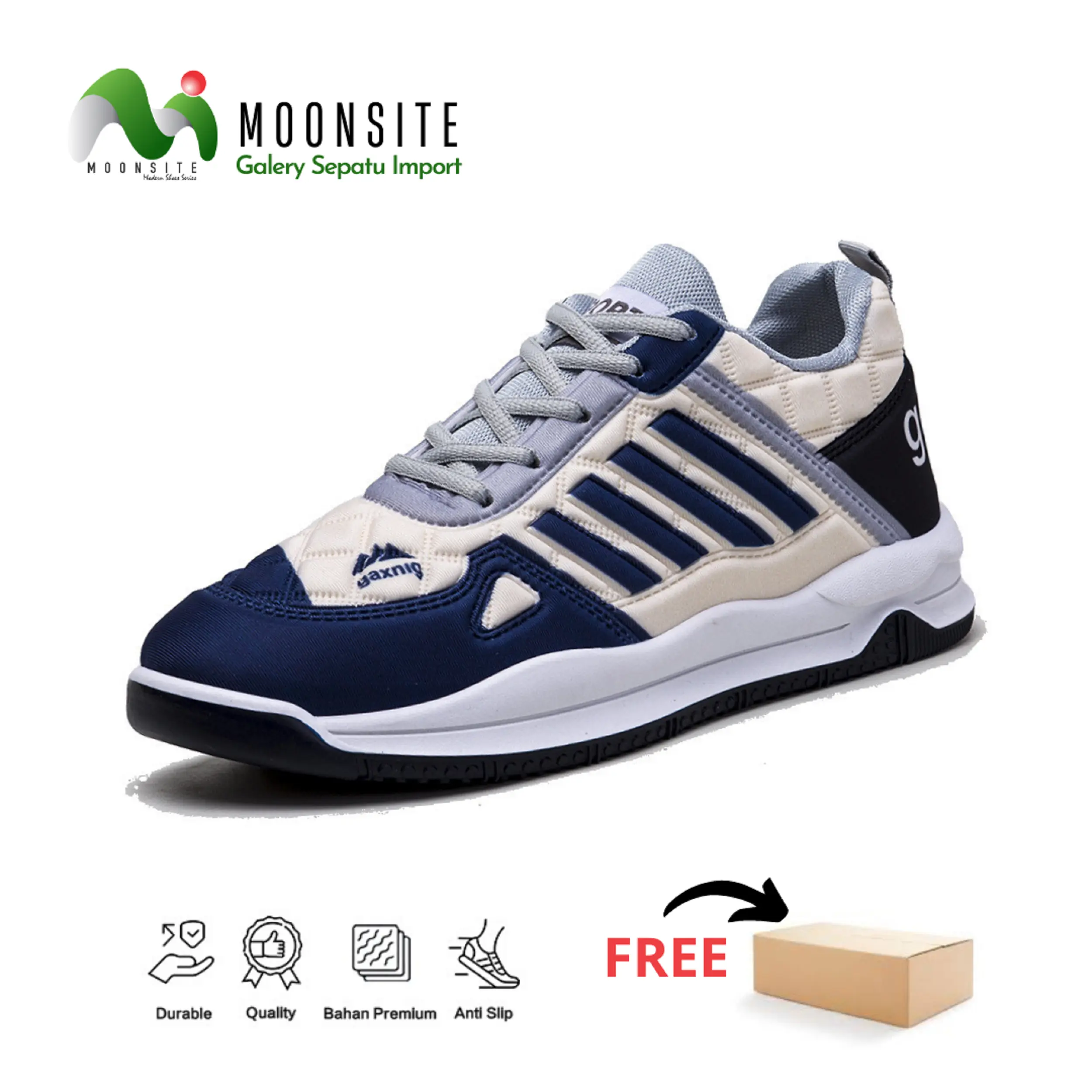 Sepatu Sneakers Running Sporty Pria Terbaru Sepatu Outdoor Joging Shoes Sepatu Trendy Original