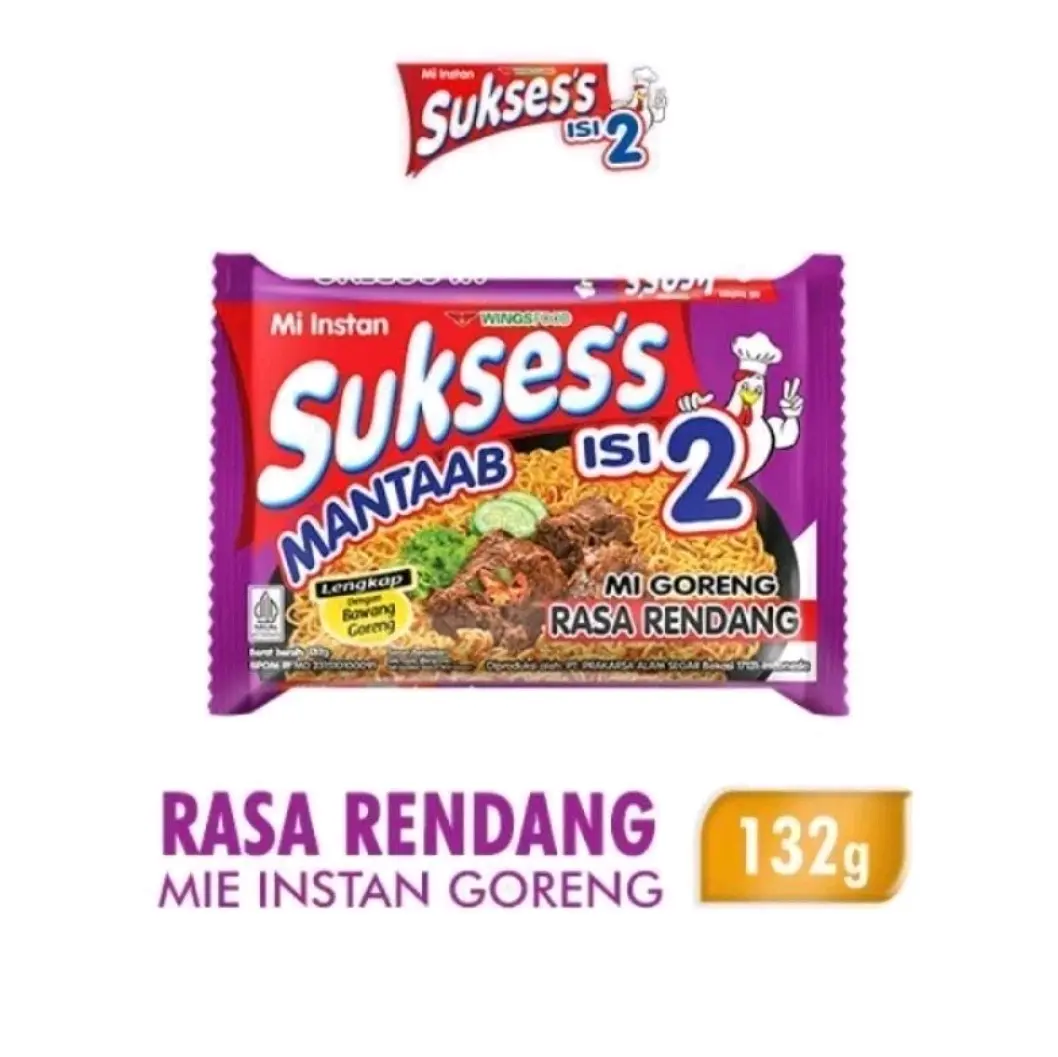 1 dus Mie Sukses rendang