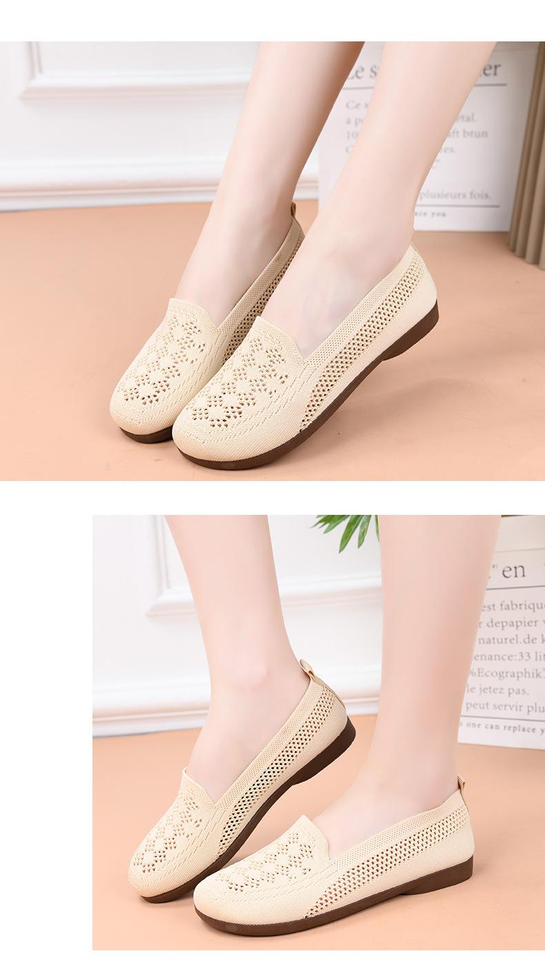 Product Introduction of Breathable Women's Shoes, Mesh Surface, Soft Sole, Low Cut Style, Casual Slippers, Suitable for Moms, Ready Stock Shoes 7
