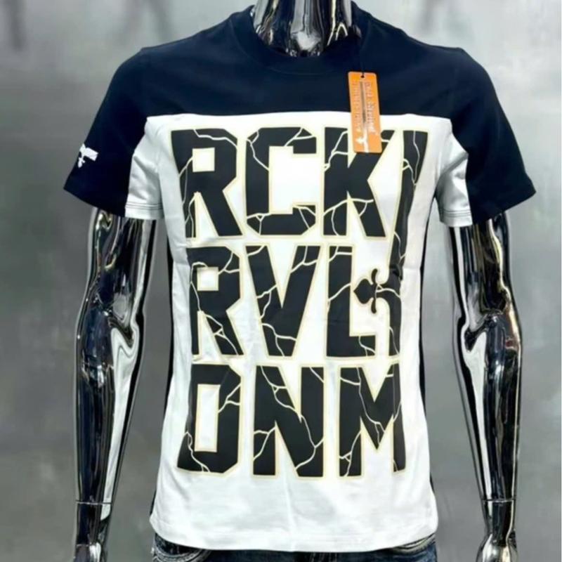 Áo Thun Cao Cấp Rock Revival Chất Liệu Cotton 4 Chiều Co Dãn Thấm Hút Mồ hôi