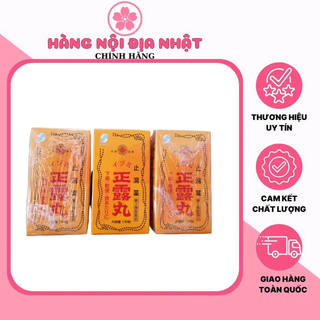 Thực Phẩm Hỗ Trợ Tiêu Chảy Seirogan Nội Địa Nhật