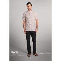 Gambar MOC - Kemeja Shanghai Lengan Pendek Pria Arafah - White - M dari MOC Indonesia Kab. Pemalang 1 Tokopedia