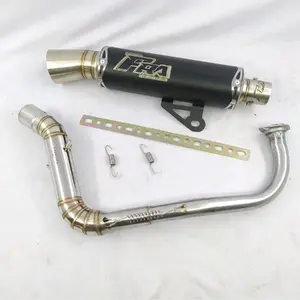 Knalpot Vario 125 150 Led Old Beat Deluxe Mio Sporty Samlong Corong Drag Original FRA Racing Black Coating Beat Pop Vario 125/150 Led New Mio Smile Fino Beat Street Vario Tekno 110 125 Mio M3 J Z Scoopy Genio Aerox Old Nmax Old Vario 110 Karbu All Matic