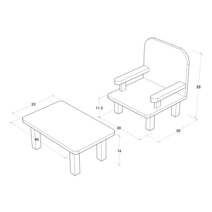 PROMO BIG SALE JUAL MEJA MAKAN + KURSI HEWAN (TABLE CHAIR SET) UNTUK ANJING & KUCING 1