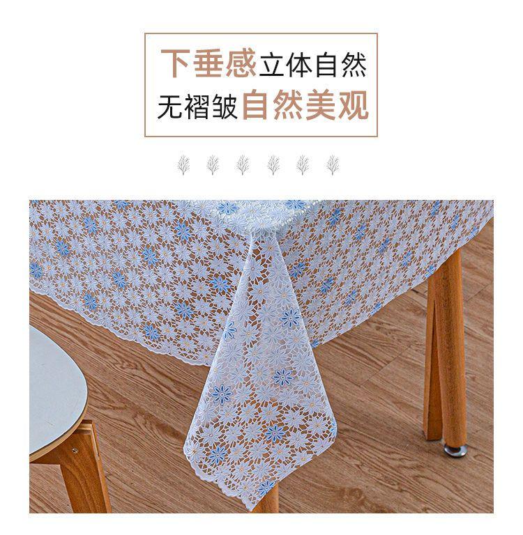 Product Introduction of Khăn trải bàn PVC, không thấm nước, chống bỏng, chống thấm dầu, dùng một lần, thảm trải bàn hình chữ nhật, làm bằng nhựa, thích hợp cho bàn trà, sử dụng trong phòng khách, đồ gia dụng 5
