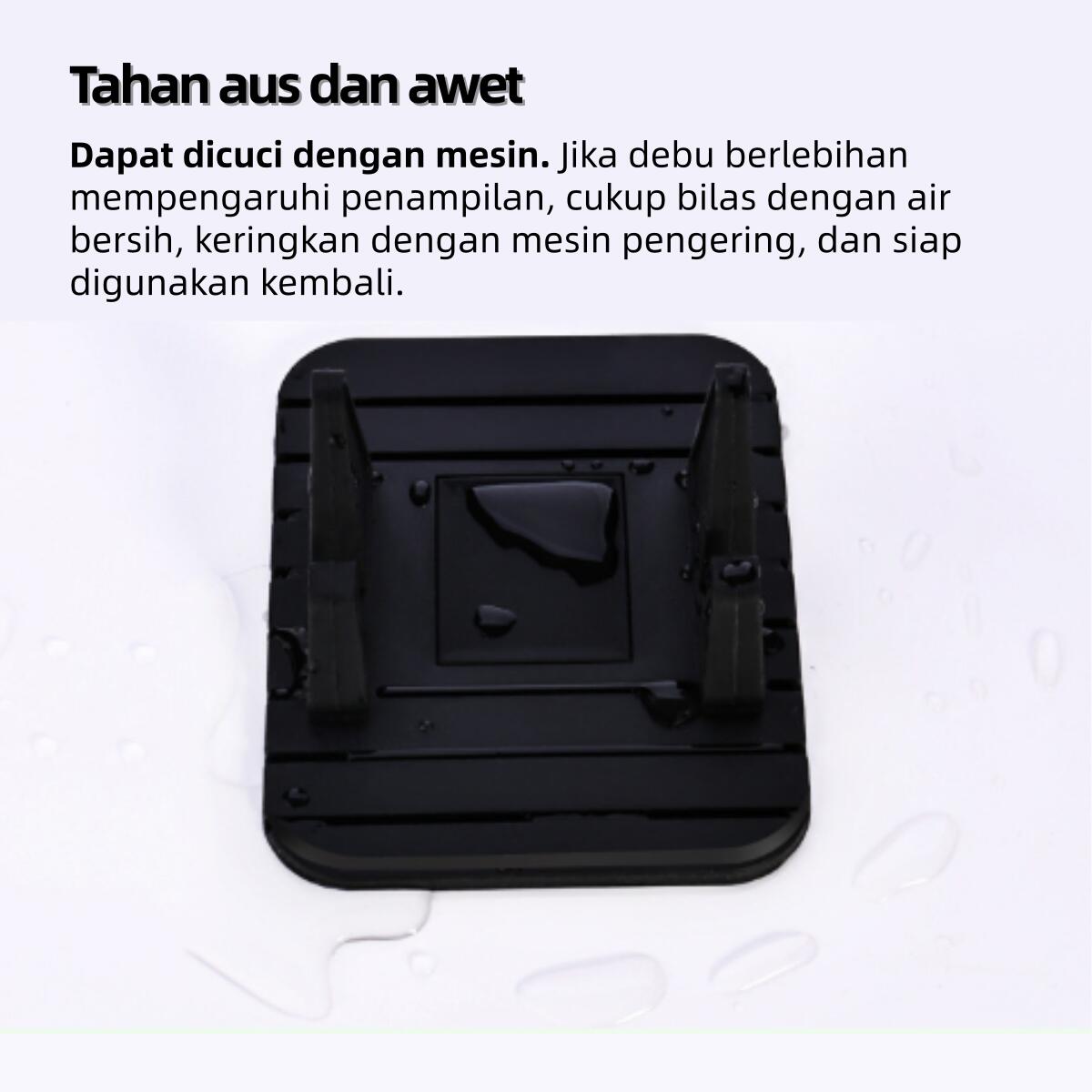 [Luarr]  Tempat Hp Mobil Anti-Selip dari Silikon / Tempat Hp Mobil untuk Orang Malas, kecil dan mudah disimpan. Cocok untuk ponsel, tablet, menonton TV, dan navigasi.