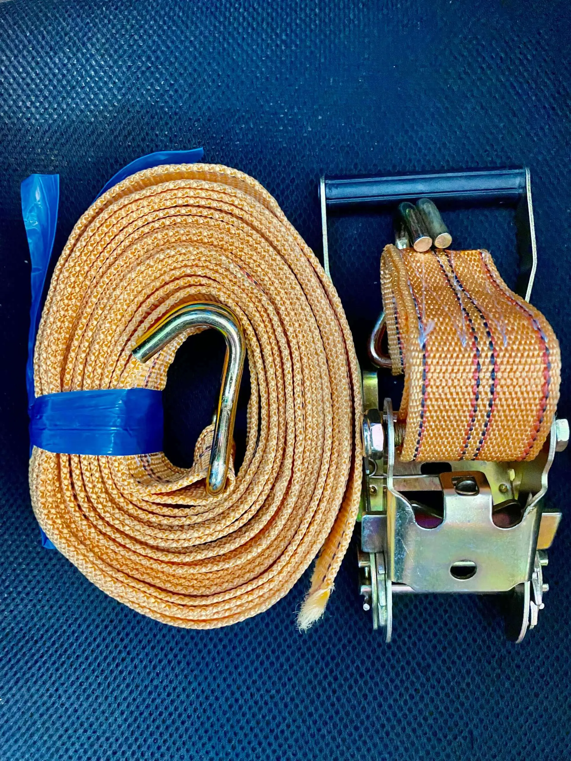 Bộ dây chằng, dây đai buộc hàng bản rộng 5cm x 6mét