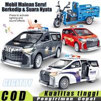 Gambar PIKYO Mobil Inersia Pintu Bisa Dibuka  Suara & Cahaya - Mainan  Polisi Ambulance  Simulasi Kota untuk Anak-anak - 7762-PoliceCar-White dari PIKYO INDONESIA Kab. Tangerang 1 Tokopedia