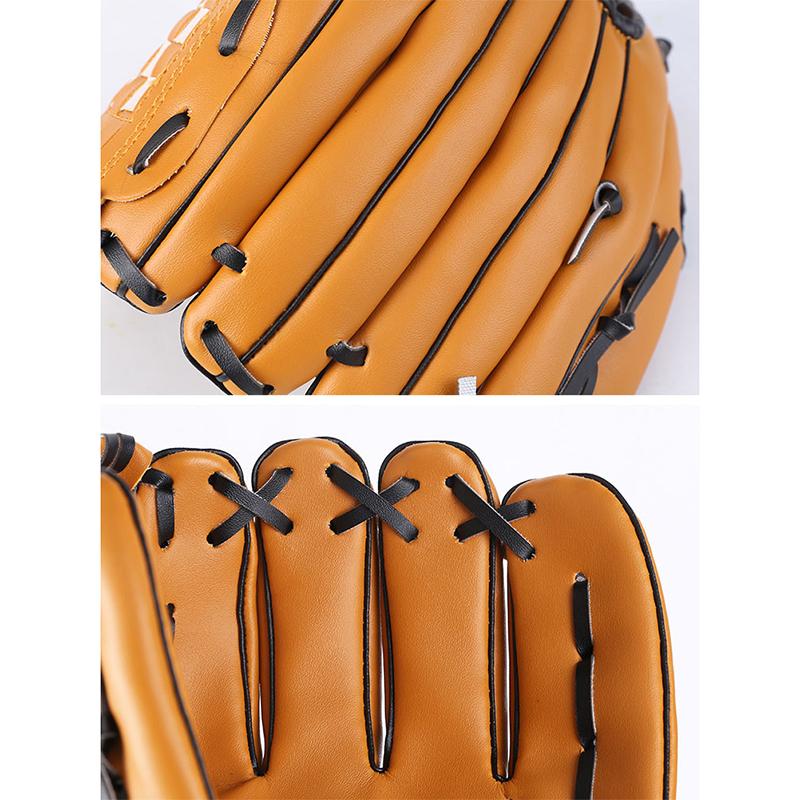 Product Introduction of Outdoor Sport Baseball Glove Leather Batting Gloves Softball Practice Equipment Baseball Training Competition Glove For Kids 27