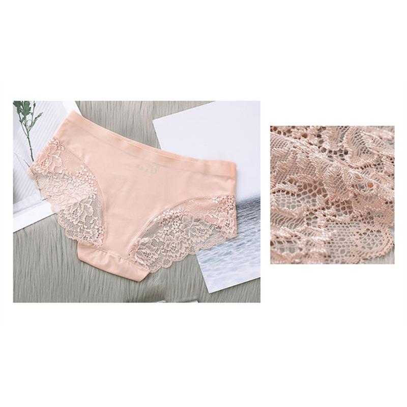 Product Introduction of Quần Lót Ren Cho Nữ, Cạp Thường, Mềm Mại Và Ấm Cúng, Quần Lót Nữ, Thân Thiện Với Làn Da, Thoải Mái Và Thoáng Khí, Quần Sịp, Thiết Kế Khoét Lỗ Thích Hợp Cho Đồ Lót Nữ Lịch Voi 25