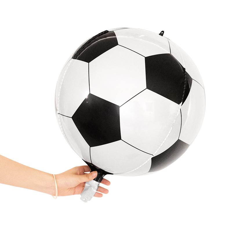 22 Inch 4D Bóng Đá Bóng Đá Bóng Đá Thể Thao Cậu Bé Sinh Nhật Đảng Cung Cấp Trẻ Em Tắm Sinh Nhật Đảng Trang Trí 4