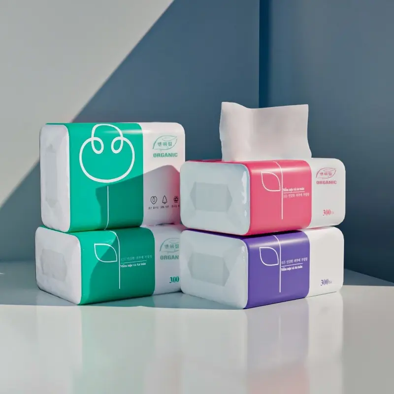 Gói lẻ giấy  rút organic cao cấp siêu dai 2