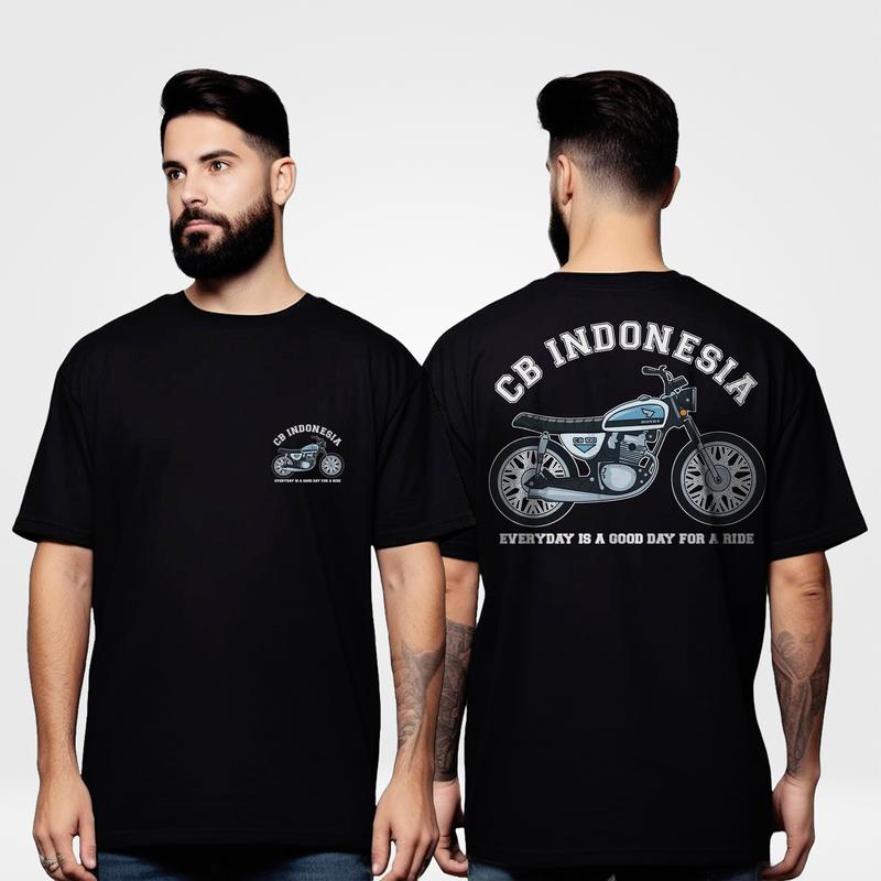 KAOS CB - KAOS SABLON MOTIF - MOTOR SERIES 3