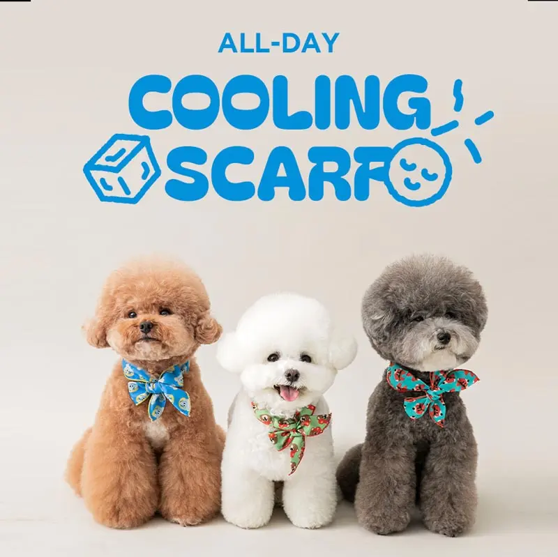 Bite Me - All-day Cooling Pet Scarf (3 Designs)