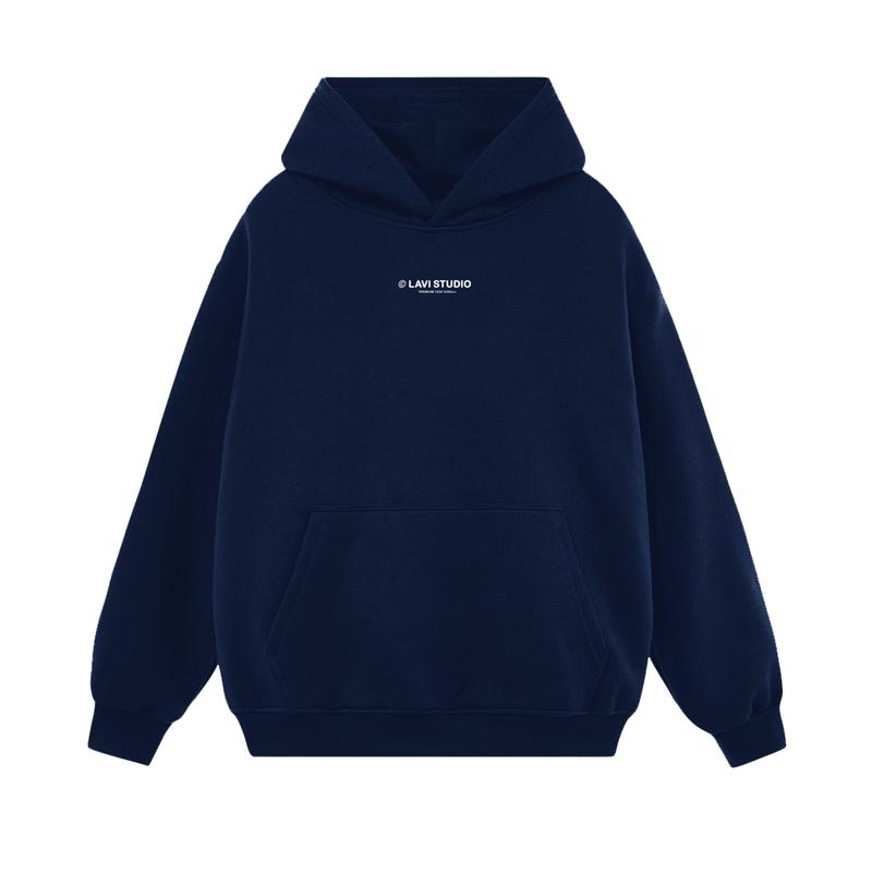 Áo Hoodie Thêu Nỉ Lông Cáo Lavi Studio Local Brand/ Simple in nổi Menswear Nam