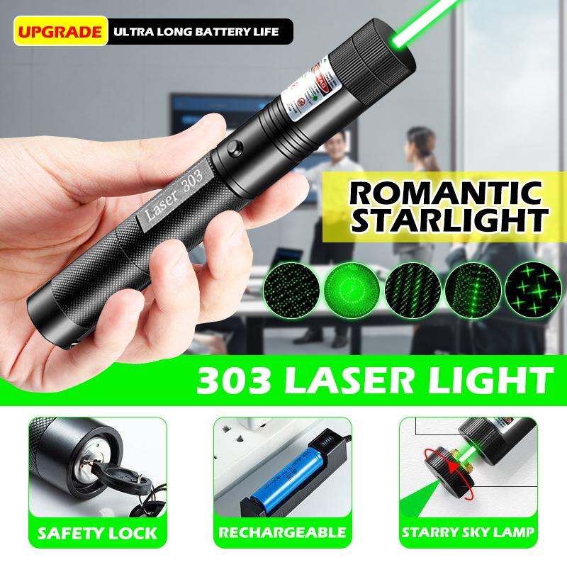 🔥【Ready Stock】GREEN LASER Pointers 532nm 10000m High Power Laser ...