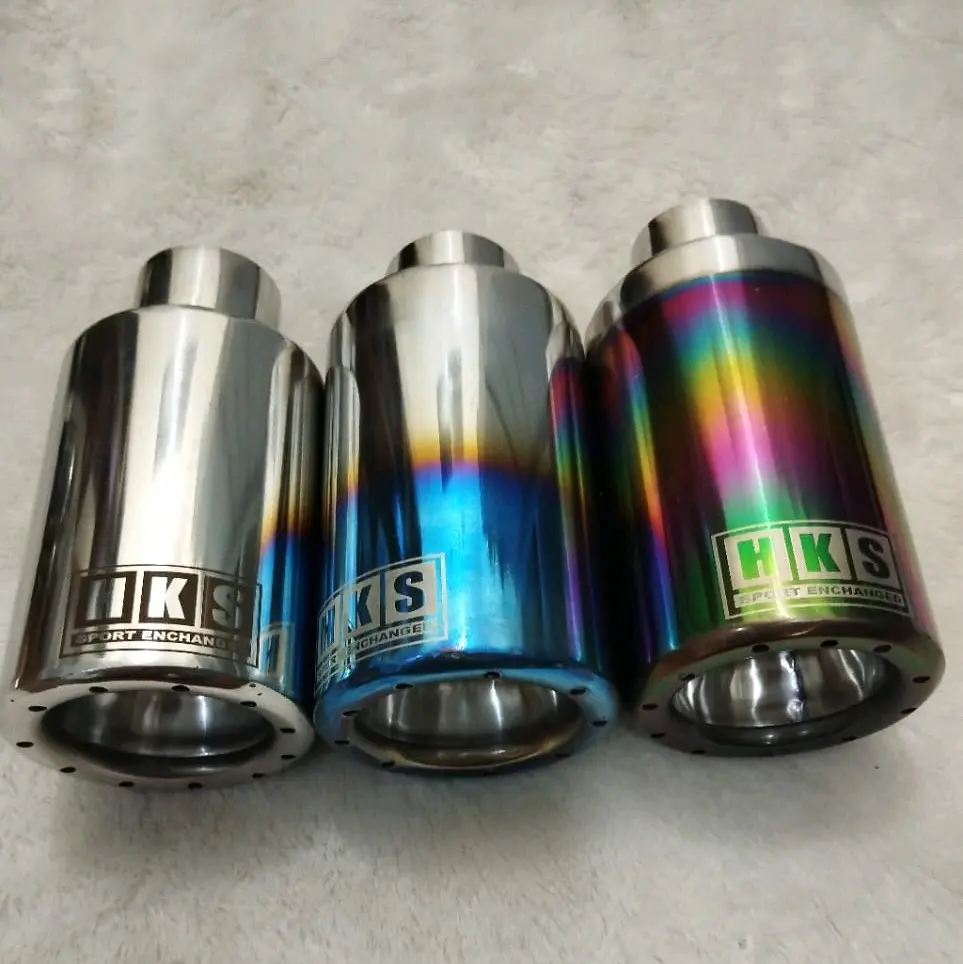 KNALPOT MOBIL HKS GRONEL VARIASI BAHAN FUL SS