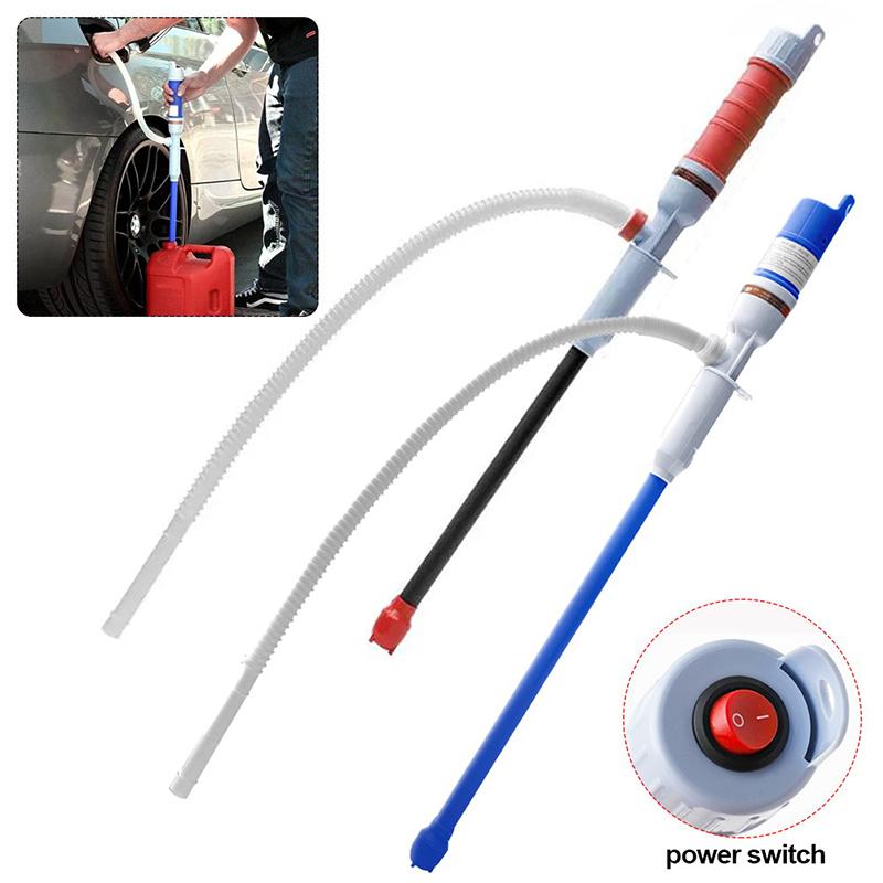 Product Introduction of Universal Electric Liquid Oil Transfer Pump Water Pump Gasoline Diesel Transfer Sucker Hand Pump Universal Car Tool 19