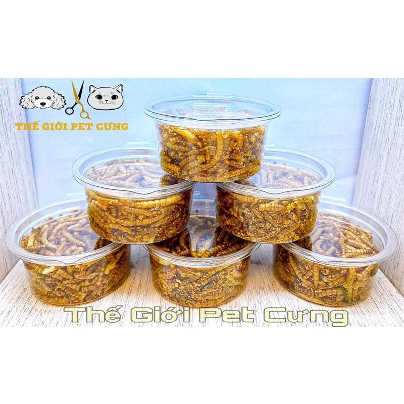  Sâu Sấy Khô Giàu Đạm Cho Hamster Thỏ Bọ Nhím Sóc Giàu Đạm Nhiều Dinh Dưỡng 
