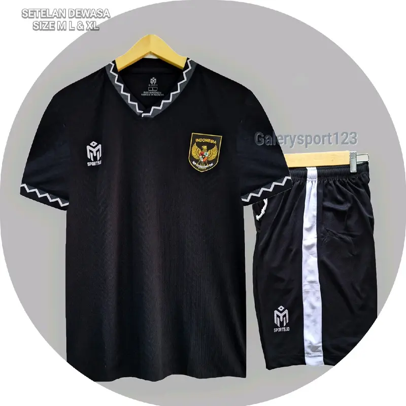Satu set jersey futsal dewasa sudah baju dan celana cocok untuk team sepak bola, futsal 0