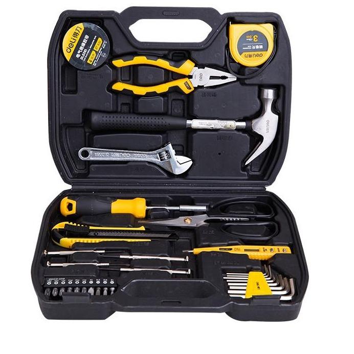 Gambar Deli Household Tool Kits / Set Perkakas Pertukangan 31pcs/set DL5972 - DL5972 dari Delitools.id Kab. Tangerang Tokopedia