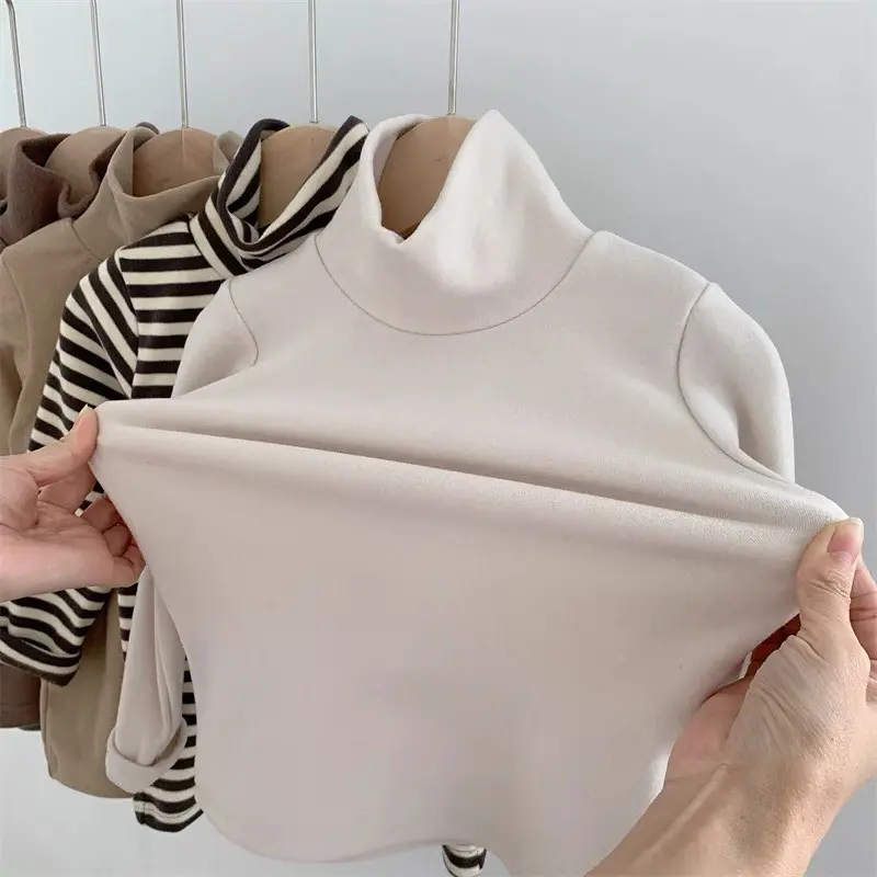 ÁDài Tay Bé Gái Bé Trai HML LÓT LÔNG CỰC ẤM ÁGiữ Nhiệt Cho Bé Size Đại Từ 10 Đến 40 Kg Thun Cotton Len Len á giữ