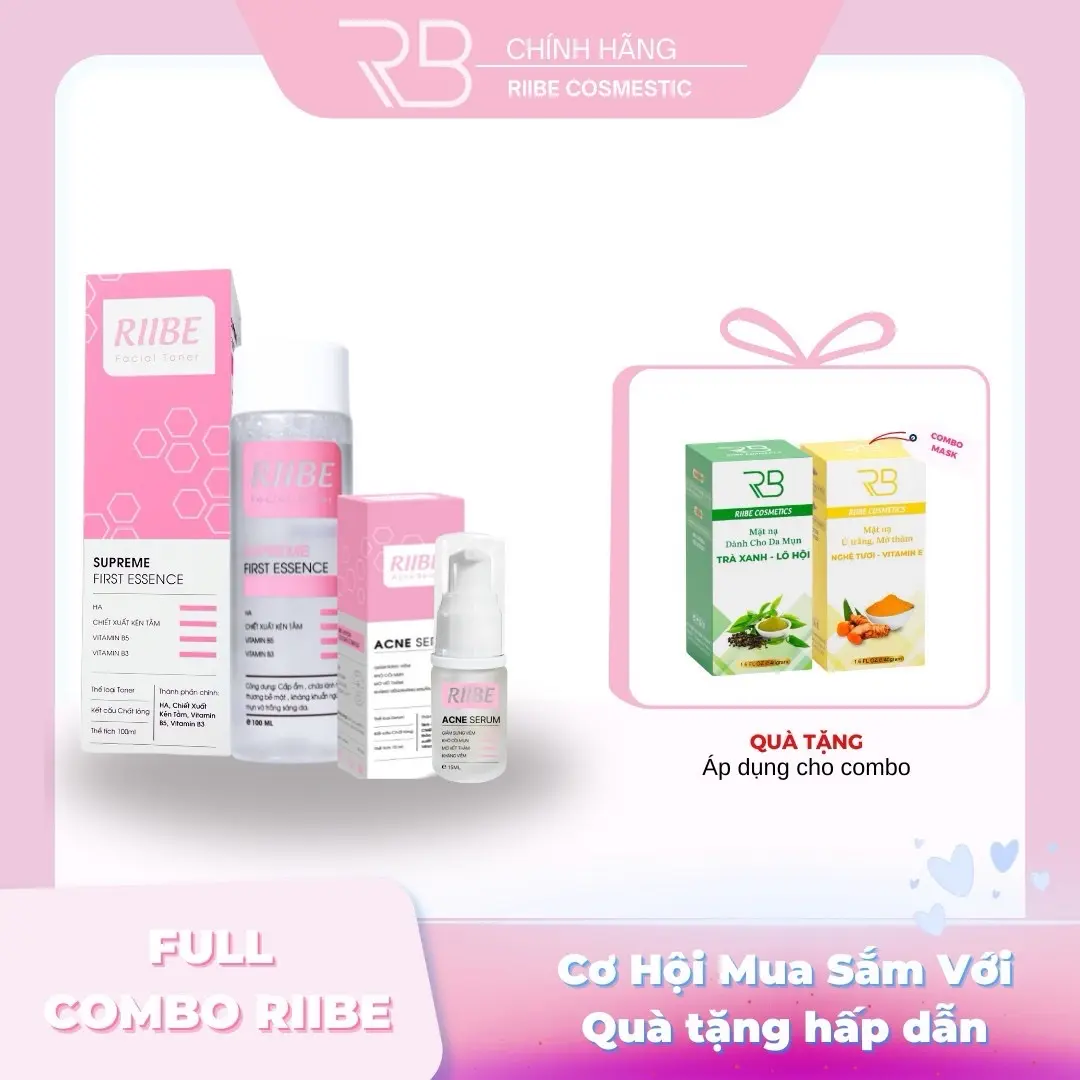COMBO SIÊU HOT RIIBE COSMETICS