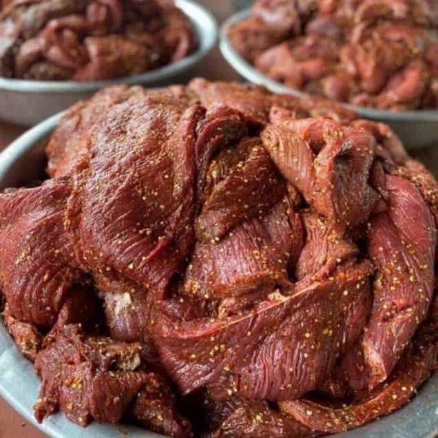 THỊT TRÂU GÁC BẾP 500gr (chuẩn vị tây bắc) - Linh Bùi Food 3