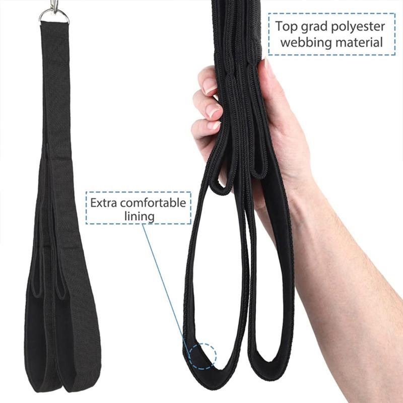 Product Introduction of Muscle Fitness Arm Rope Triceps Pull-down Rope Biceps Training Rope Home Fitness Equipment Accessories 13