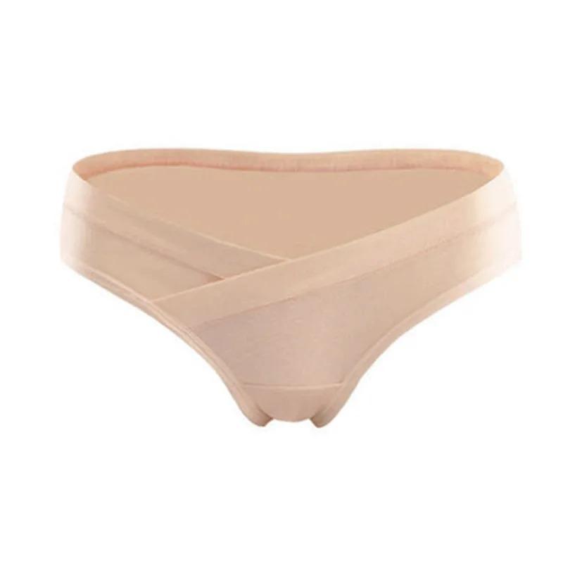 Breathable Pregnant Women's Low Waist Underwear U-shaped Belly Support Fashion Avant-garde Seamless Pants 7