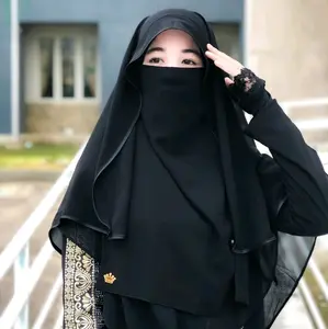 NIQAB HAURA BABYDOLL PREMIUM BY NIQAB SALIKAH , NIQAB MURAH , NIQAB BERKUALITAS , NIQAB VEIL ,NIQAB SIFON