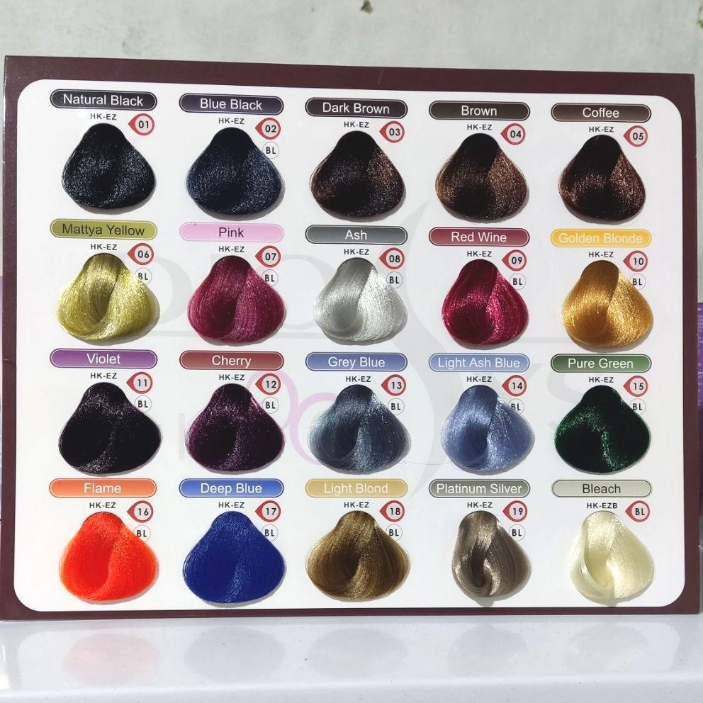 Pewarna Rambut ASH /ABU-ABU 45ml EZ-08 Permanen Cat Rambut Blonde diy hair color semir rambut tahan lama abu putih Pewarna Rambut ASH /ABU-ABU 45ml EZ-08 Permanen Cat Rambut Blonde diy hair color semir rambut tahan lama abu putih