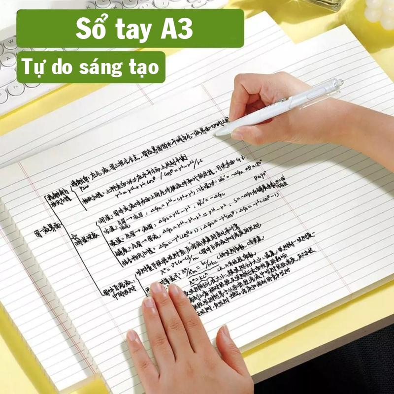   50 Tờ  Giấy Dự Thảo A3 Sổ Tay Ghi Chép Soạn Thảo Phù Hợp Học Sinh Sinh Viên Học Tập Có Thể Xé Được 