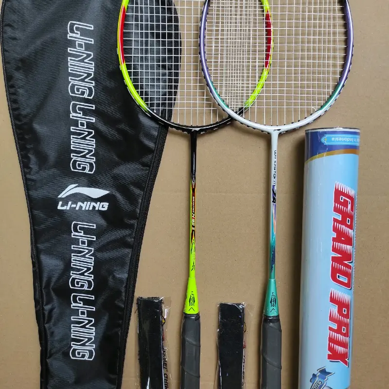 Raket Badminton Lining komplit 4