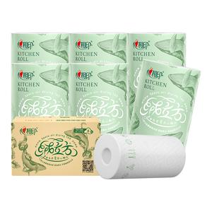 Tuala Kertas Dapur Kiub Baldu, Hati, 85 Helaian, Kertas Khas Dapur, Tebal, Menyerap Minyak dan Menyerap Air, Borong Supplies Tisu