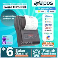 Gambar Printer Bluetooth mini Thermal Kasir 58mm Iware MP58BB dari Axelpos Kota Administrasi Jakarta Pusat 1 Tokopedia