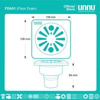 Gambar UNNU Floor Drain - FDA01 2" - Krem dari UNNU.official Kab. Gresik 3 Tokopedia