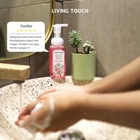 Gambar LIVING TOUCH ANTIBACTERIAL FOAMING HAND WASH SHEA BUTTER 225ML Sabun Cuci Tangan Foam Creamy Soap with Aloe Vera Extract - SAKURA BLOOM dari White Garden ID Kota Administrasi Jakarta Barat 3 Tokopedia