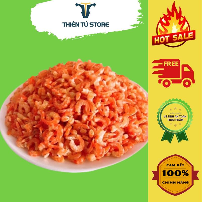 Tôm khô Phú Quốc loại bình dân chuyên nấu canh nấu nước dùng kho rim tôm khô loại lớn