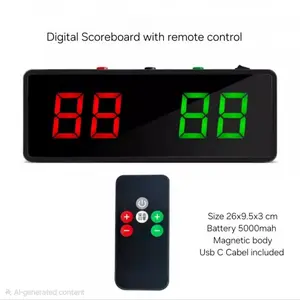 TerbaruScoreboard Digital Papan Score Sport Padel Basketball BilliardHappy Shopping
