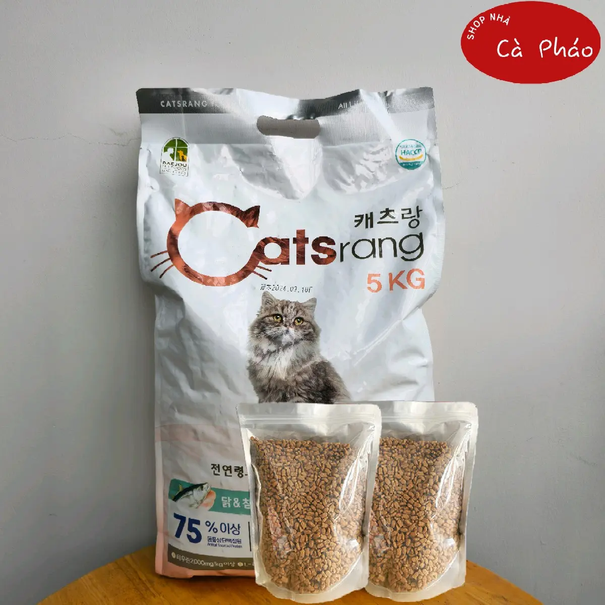 Hạt mèo CATSRANG chiết 1KG - Dành cho mèo mọi lứa tuổi