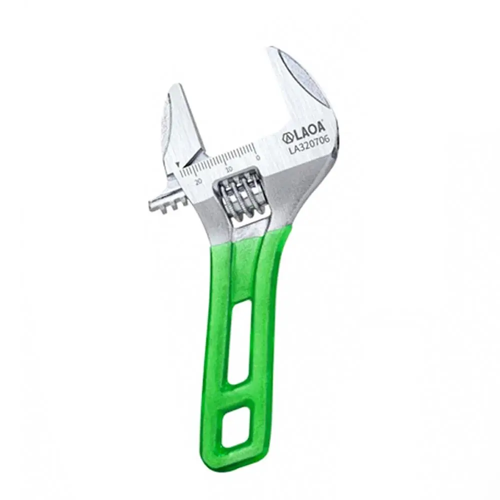 Handheld Adjustable Spanner, Multifunctional Ratchet Wrench, Universal Key Large Open End Wrench, Repair Tool, Hardware