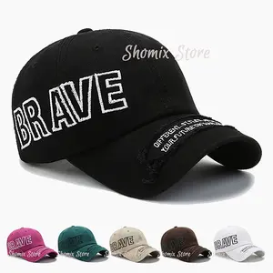 ZAX Topi Baseball Vintage Distro Hat Cap Casual Sport Pria Wanita Dewasa Keren Bisbol Katun Black Bunga Cewek Cowok