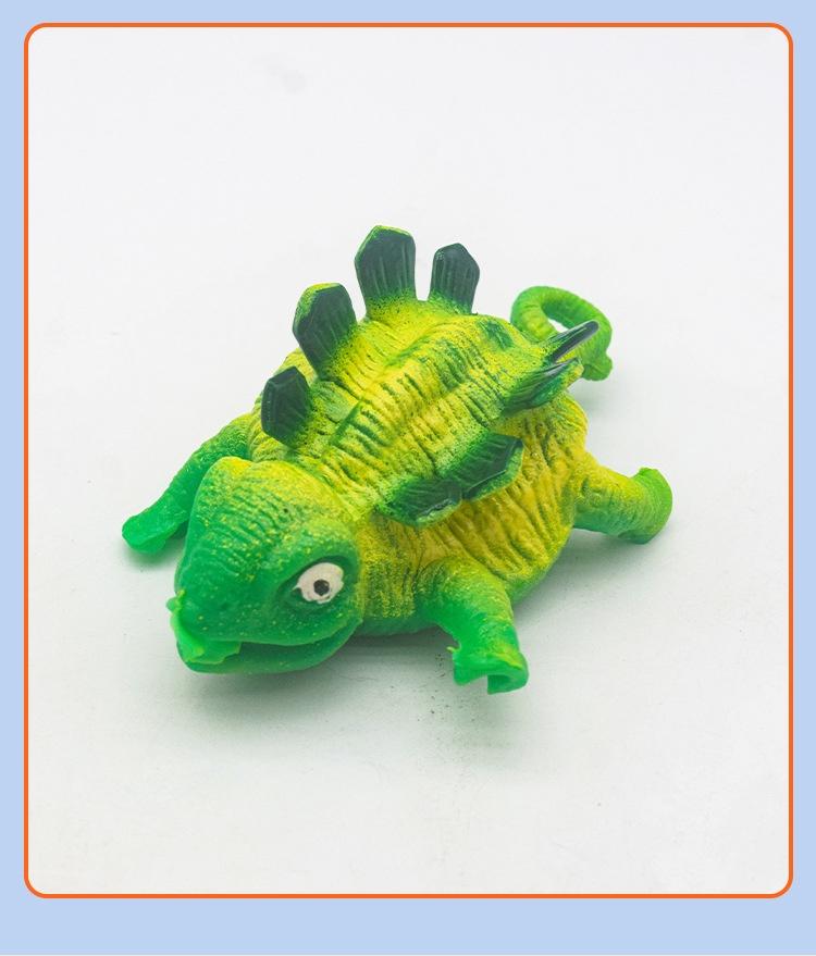 Product Introduction of New Unique TPR Blowing Dinosaur Animal Release Toy Inflatable Dinosaur Stress Relieving Forget Bobo Ball for Sale 13