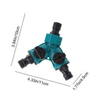 Gambar Vixplorn Konektor Cabang 3 Penyambung Selang Air Sambungan Quick Release/ Selang Y Kran Air 3 Cabang 1/2 Dan 3/4 Dengan Valve - Y Kran dari Vixplorn Kab. Tangerang 3 Tokopedia