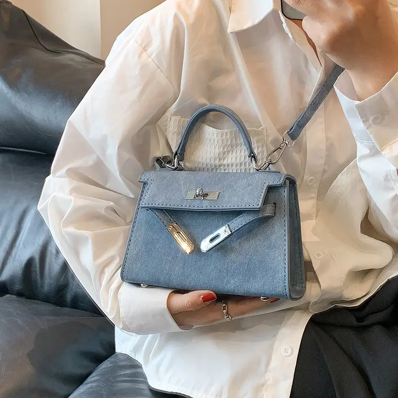 2025 Spring Summer New Handheld Kelly Bag for Women Retro High-end Shoulder Bag Stylish Fashion Square Bag Crossbody Bag