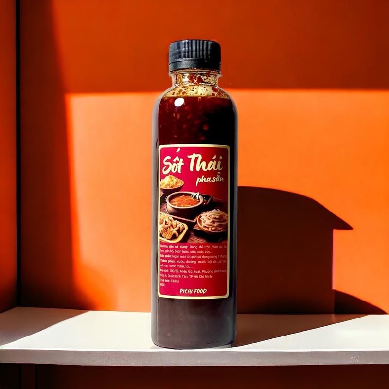 Sốt thái pha sẵn PiChi Food - sốt trộn chân gà tai heo hải sản Nước Sốt Gia Vị Cay Chua