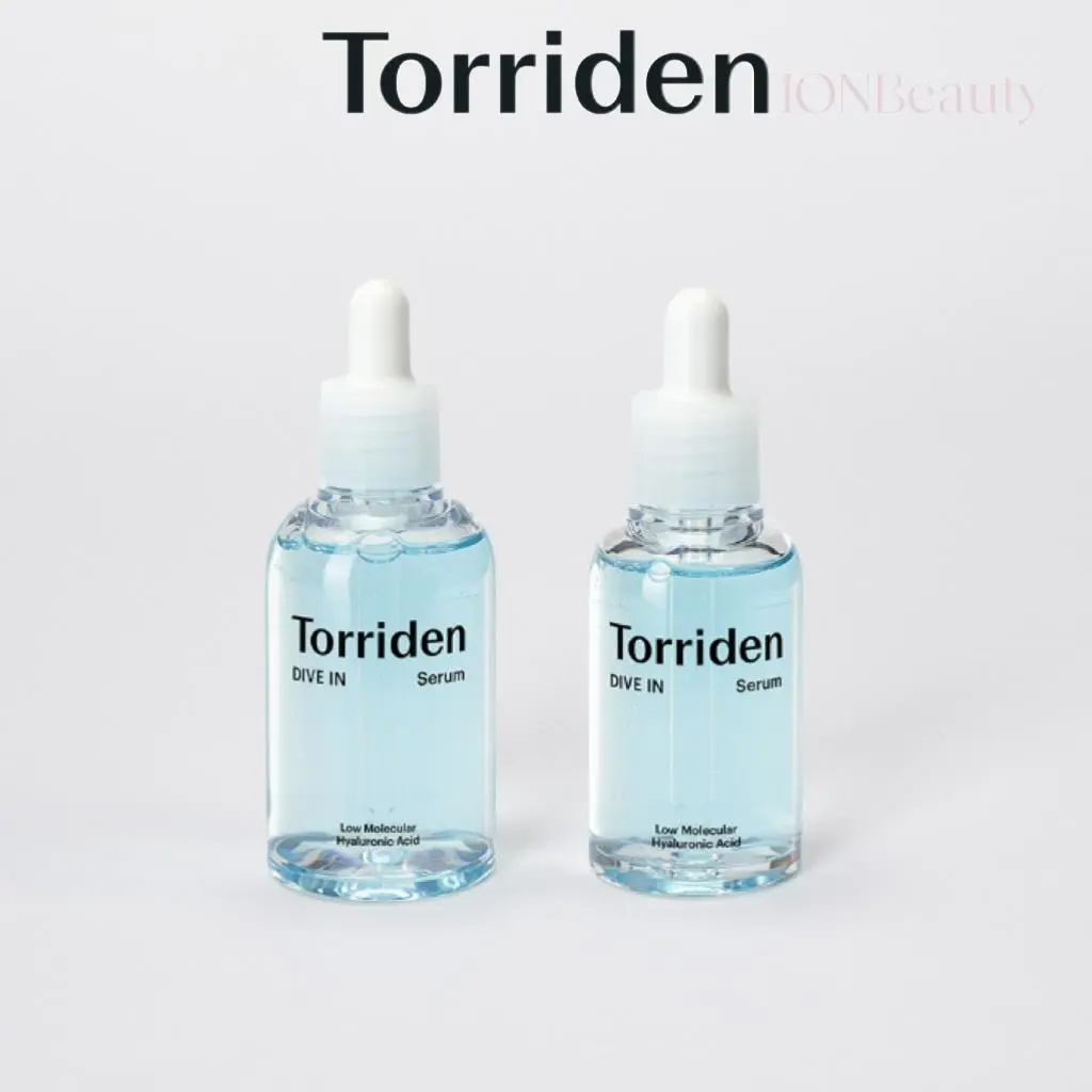 [New Launch] [Bundle of 2] Torriden DIVE IN Low Molecular Hyaluronic Acid Serum for Moisture Glow 50ml facial  serum