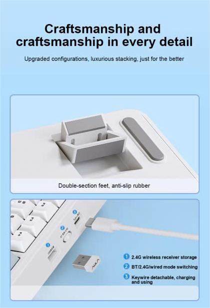 Product Introduction of BP03 - BP04 - BP05 - Bàn phím F75 GASKET -Bàn phím cơ không dây - Bàn phím Gaming Wireless Keyboard 3